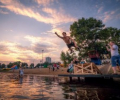 12 июля пройдут соревнования по экстремальным прыжкам на роликах в воду