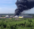 При тушении крупного пожара в Зеленограде было задействовано два вертолета
