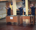Зеленоградские полицейские приняли участие в соревнованиях по стрельбе из пистолета