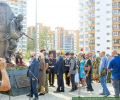 В 23-м микрорайоне торжественно открыли памятник Дмитрию Разумовскому
