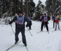 В Зеленограде прошли соревнования по лыжным гонкам среди сотрудников МЧС