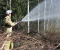 Командно-штабная тренировка по тушению природного пожара
