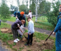 Зеленоградские огнеборцы приняли участие в акции «Зеленая Россия»